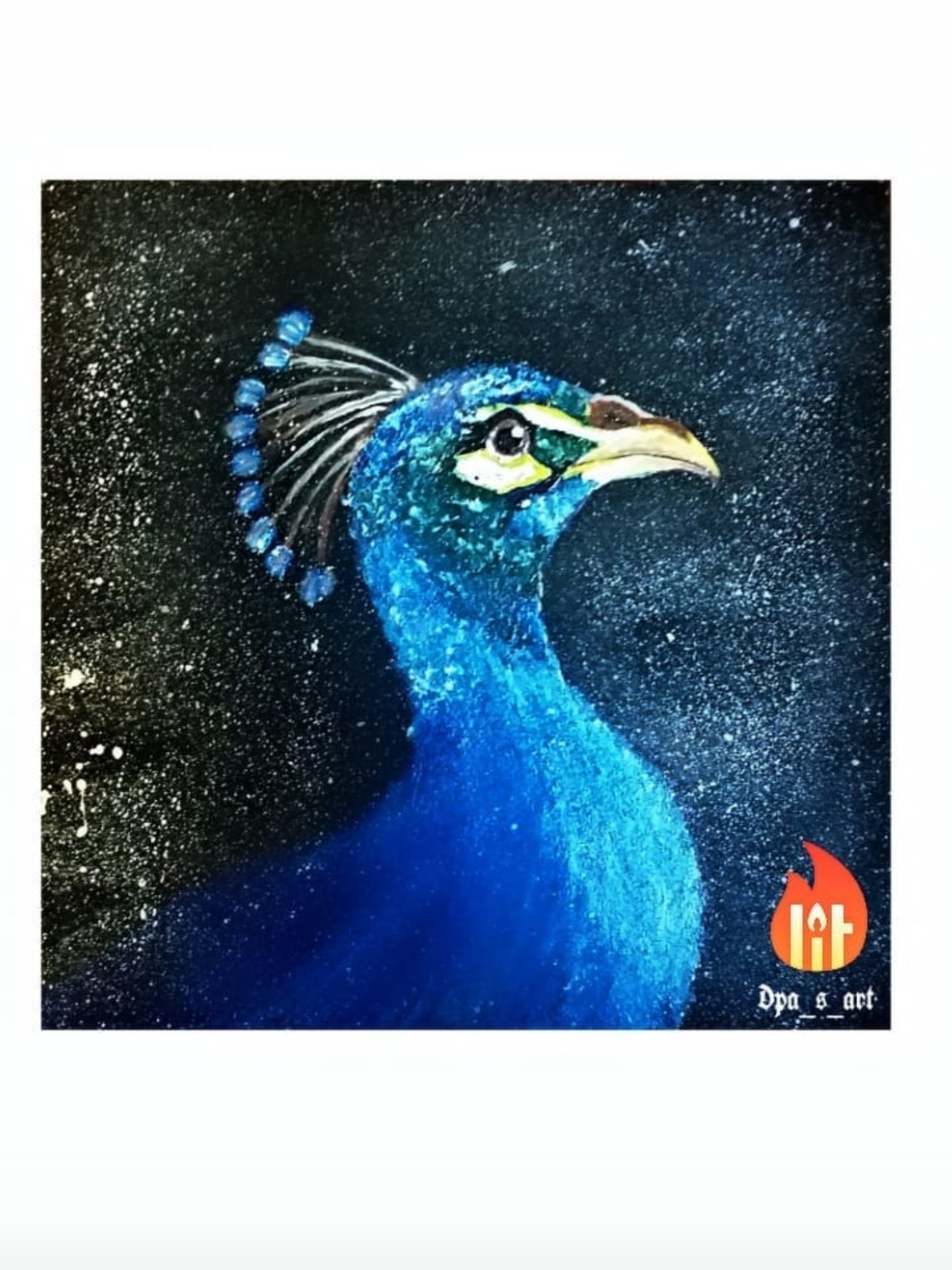 Peacock Painting