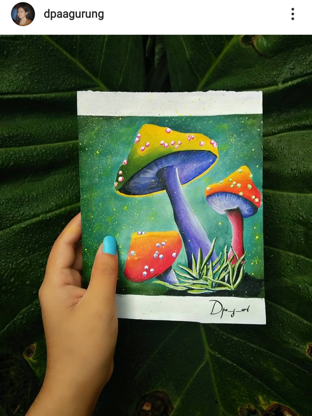 Mushroom Painting