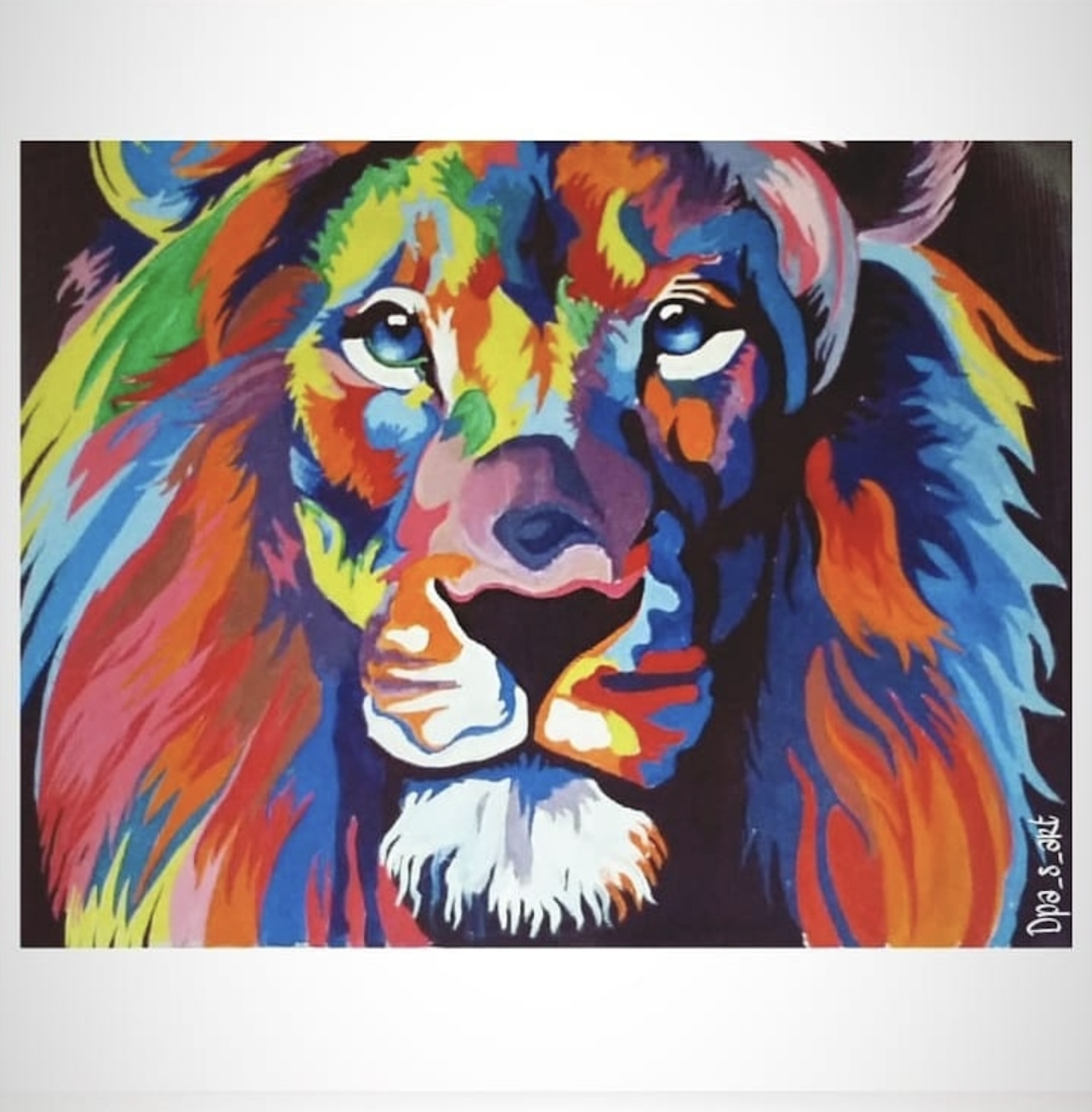Lion_RainbowArt